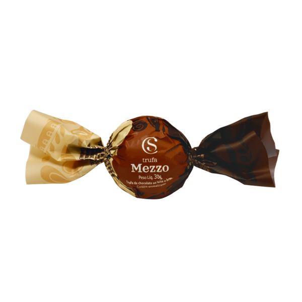 Trufa de Chocolate ao Leite e Branco Mezzo 30g