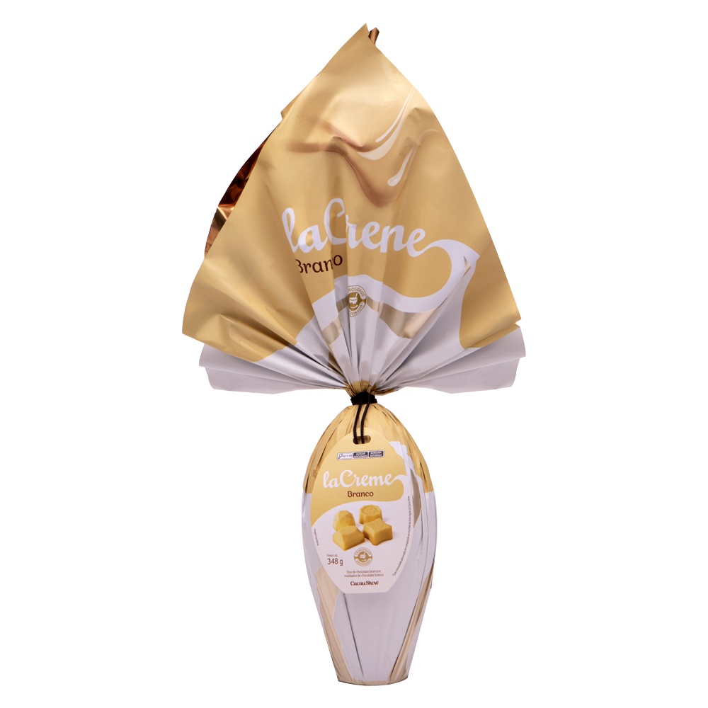 Ovo de Páscoa laCreme Branco 348g