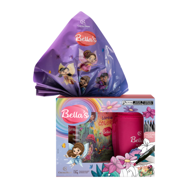 Ovo de Páscoa Caderno Bella's